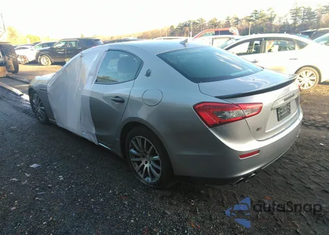 2015 Maserati Ghibli S Q4 from USA, damaged, VIN ZAM57RTA5F1145530